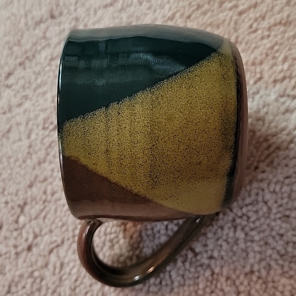 4 artisan thrown clay created coffee mugs - Picture 7 of 11